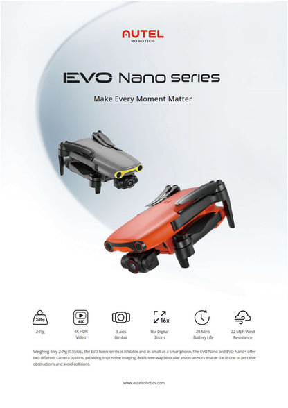 EVO Nano Flying Camera Drone