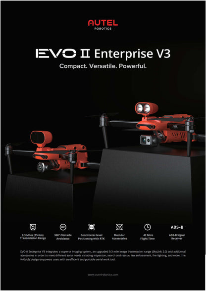 EVO II Pro V3 Autel Robotics Camera Drone